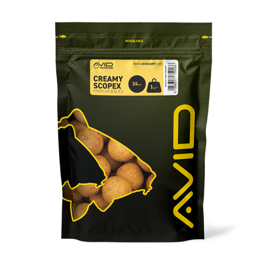Creamy Scopex Boilies