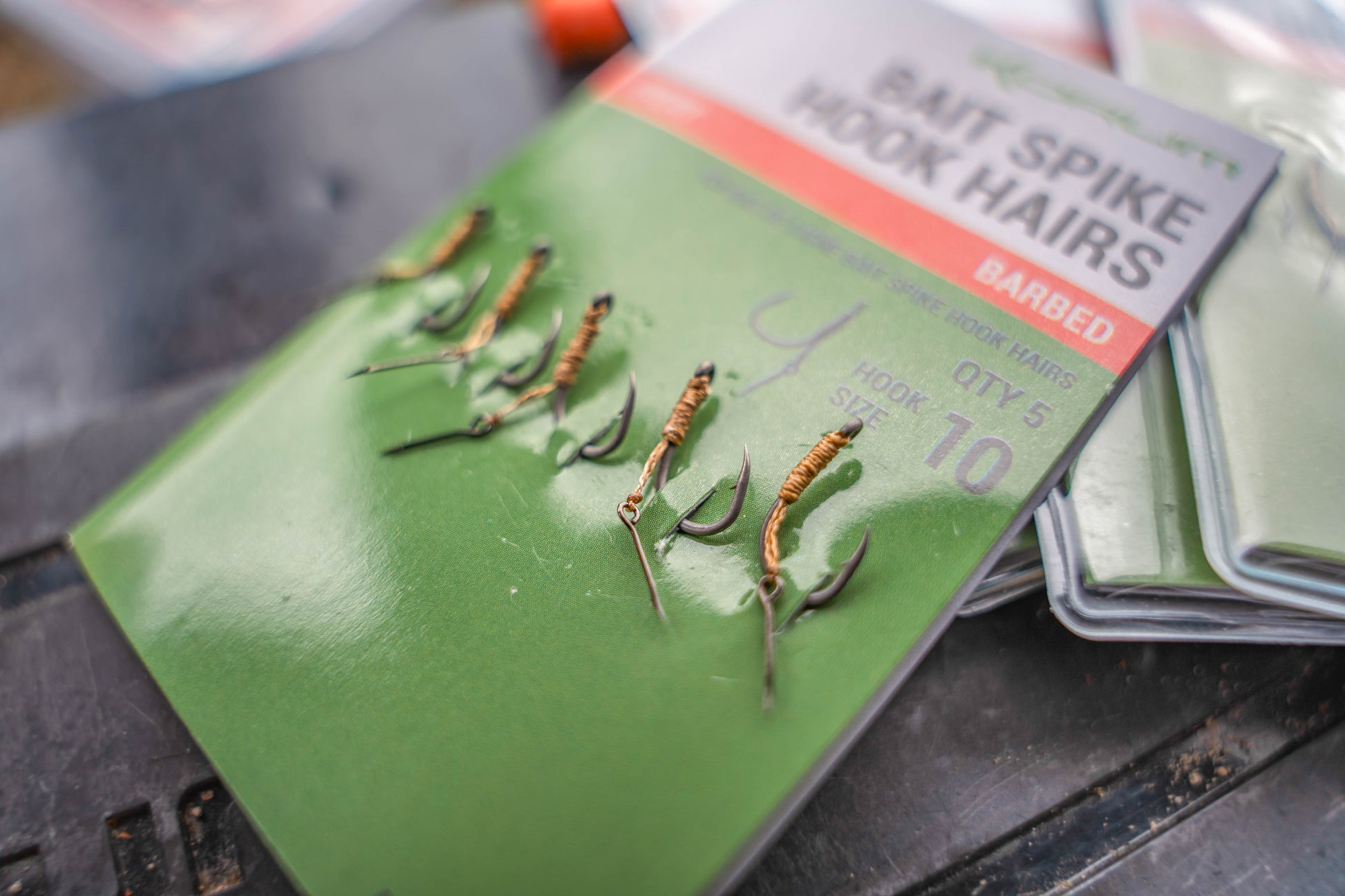 Bait Spike Hook Hairs Barbed