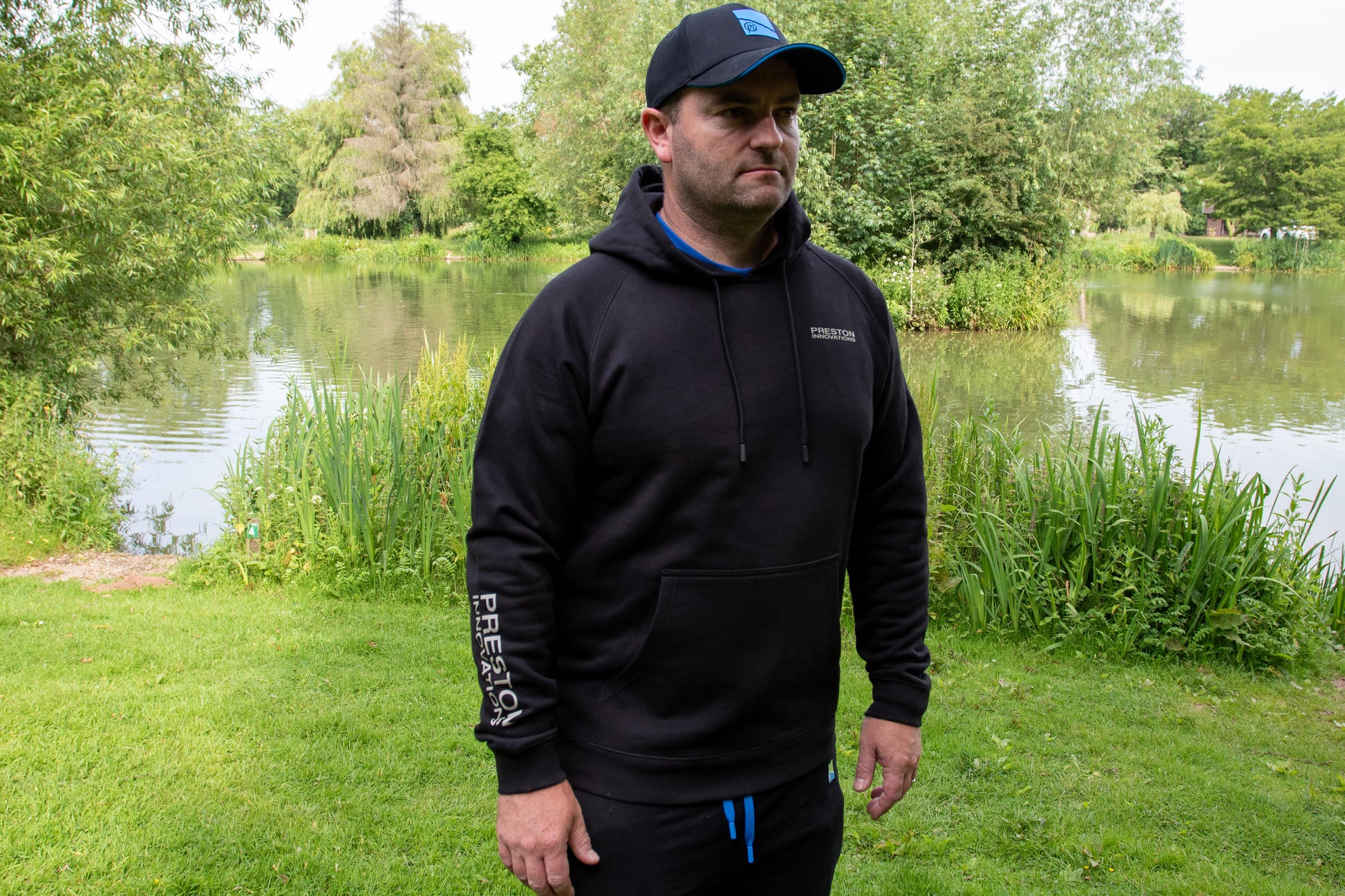 Black French Terry Hoodie