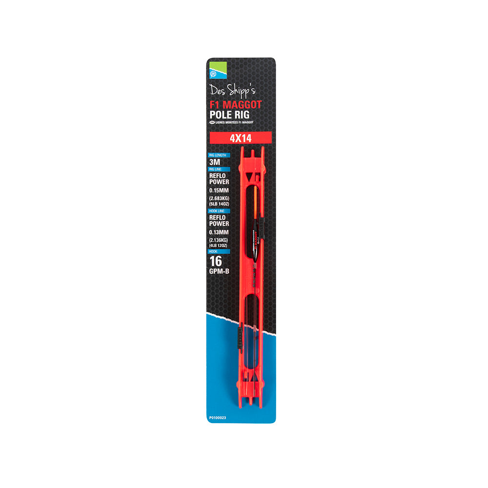 Des Shipp F1 Maggot Pole Rigs