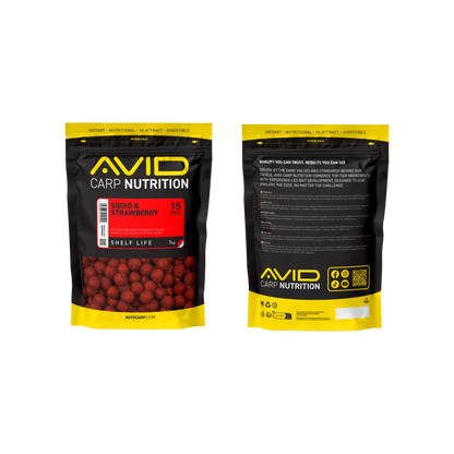 Squid & Strawberry Boilies