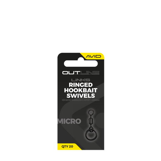 Outline Micro Ringed Hookbait Swivel