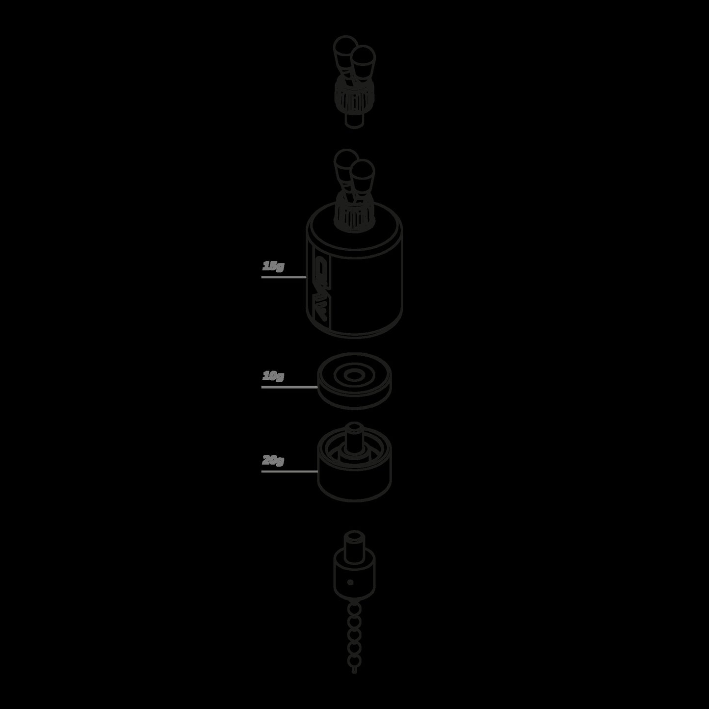 XL Revolve Bobbin Kit RED