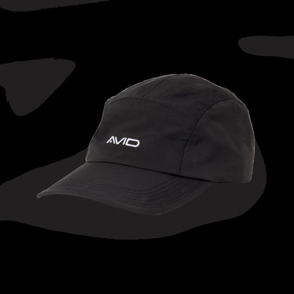 Stealth Black Waterproof 5-Panel Cap