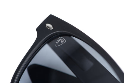 Matt Black Grey Lens Eyewear