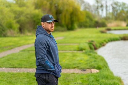 Navy Tide Zip Hoodie