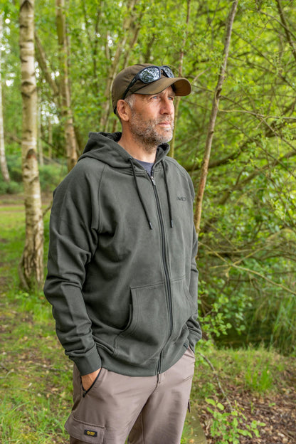Bearing Zip Hoodie (Green)