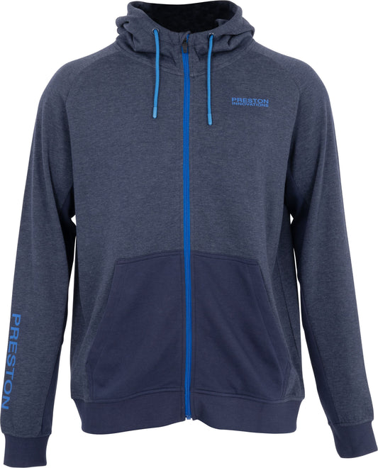 Navy Tide Zip Hoodie