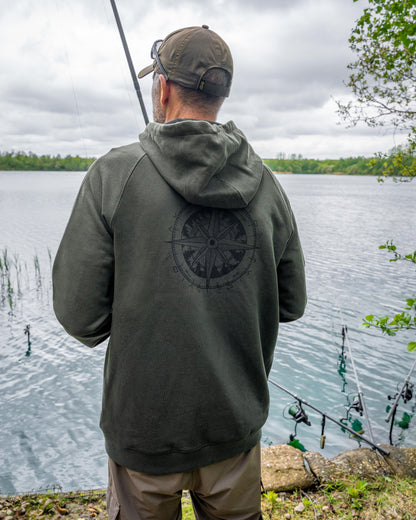 Bearing Zip Hoodie (Green)