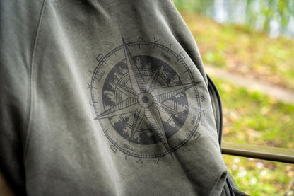 Bearing Zip Hoodie (Green)