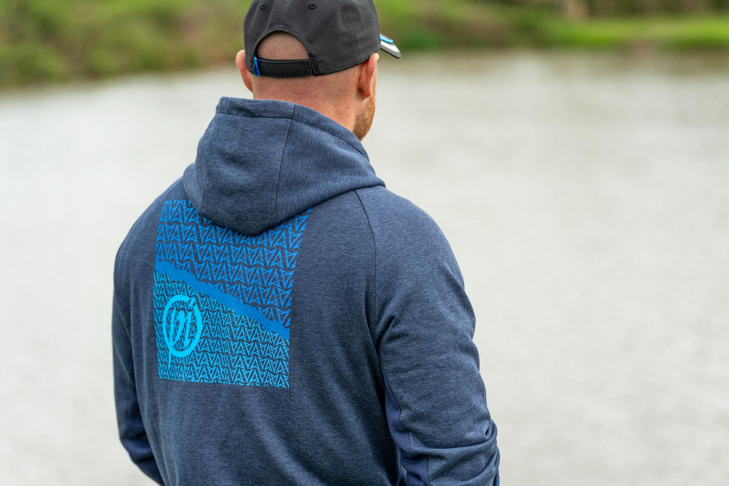 Navy Tide Zip Hoodie