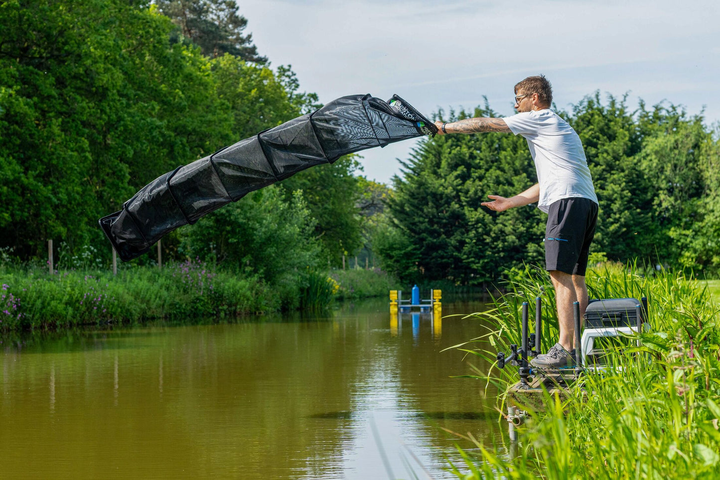 Triple 2.5m Carp Keepnet Pack