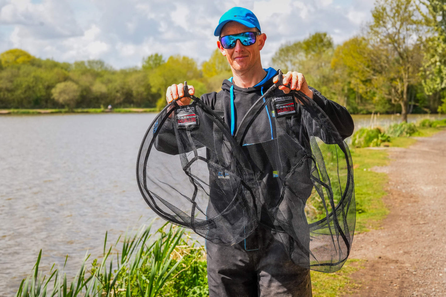 Carbon Hair Mesh Landing Net