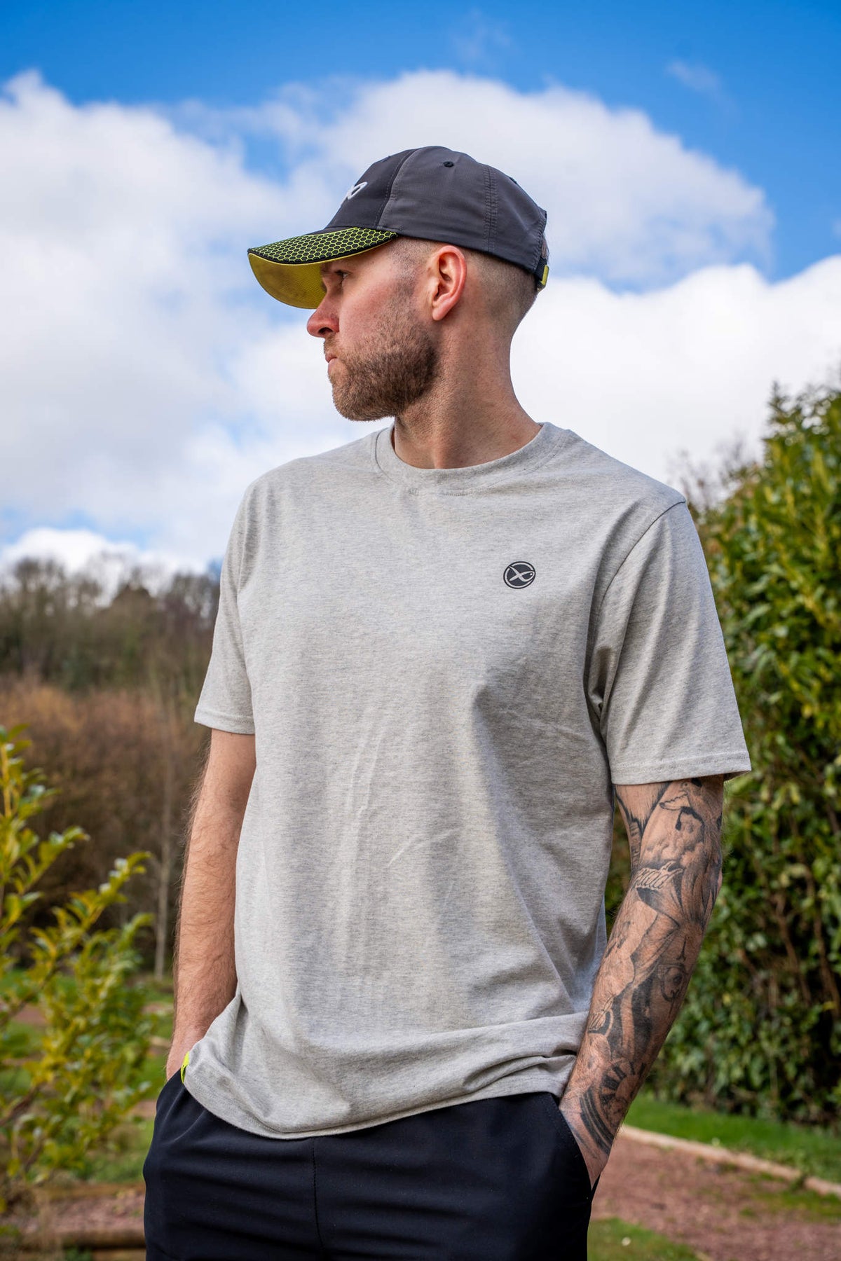 Grey Mini Logo T-Shirt 