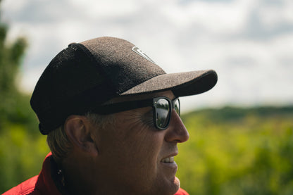 Matt Black Grey Lens Eyewear