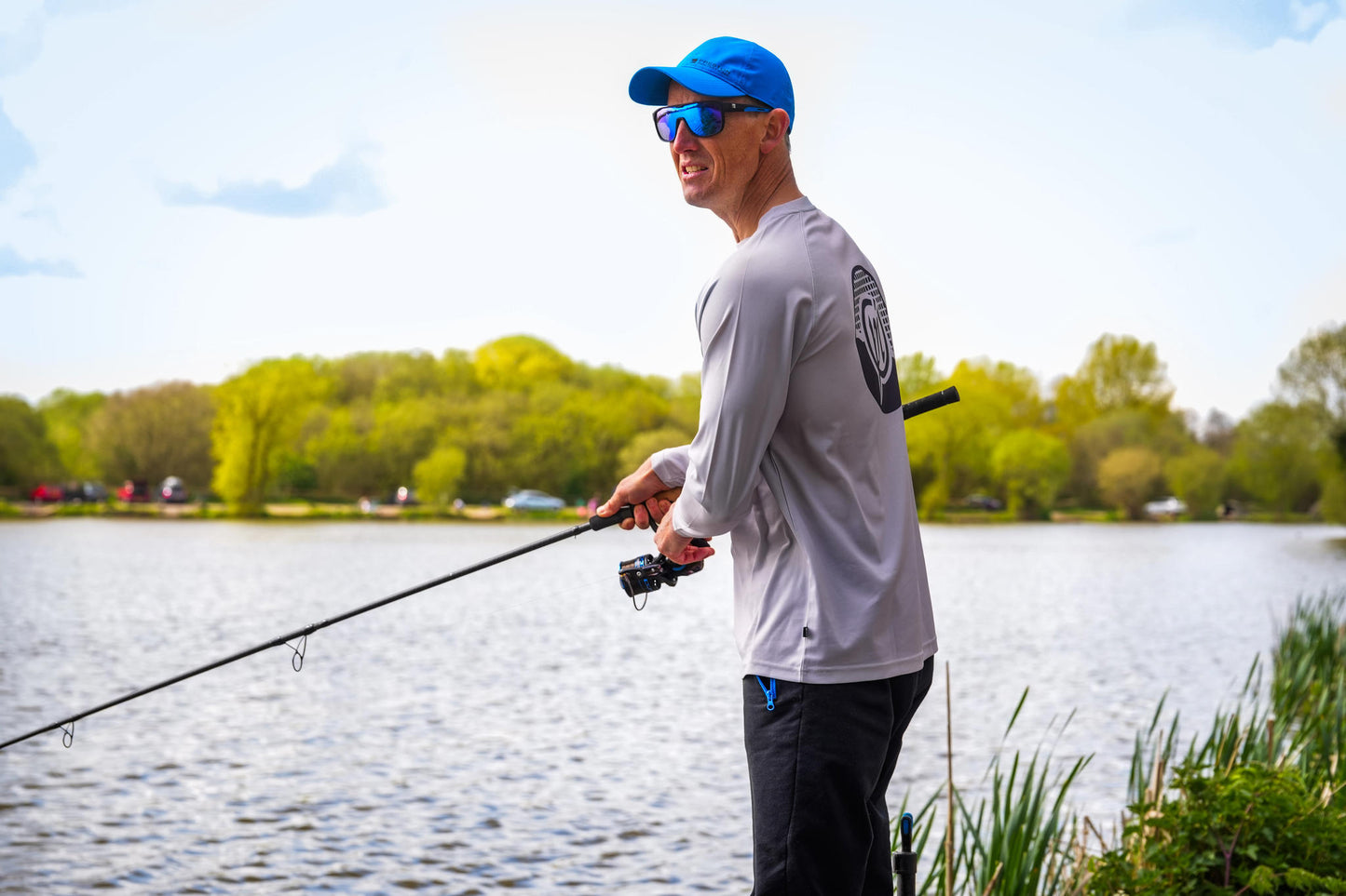Grey Performance Sun Shirt UPF-40