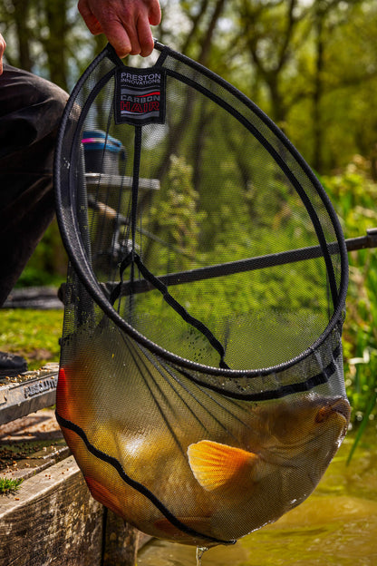 Carbon Hair Mesh Landing Net