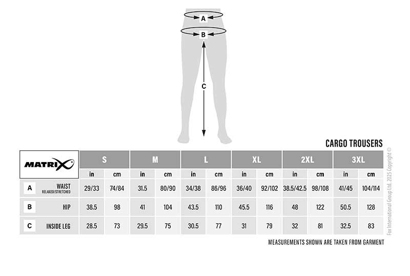 LW Cargo Trousers – Black