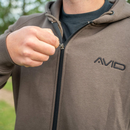 Compound Zip Hoodie (Brown)