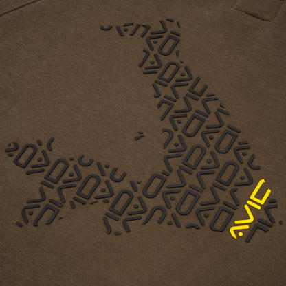 Compound Zip Hoodie (Brown)
