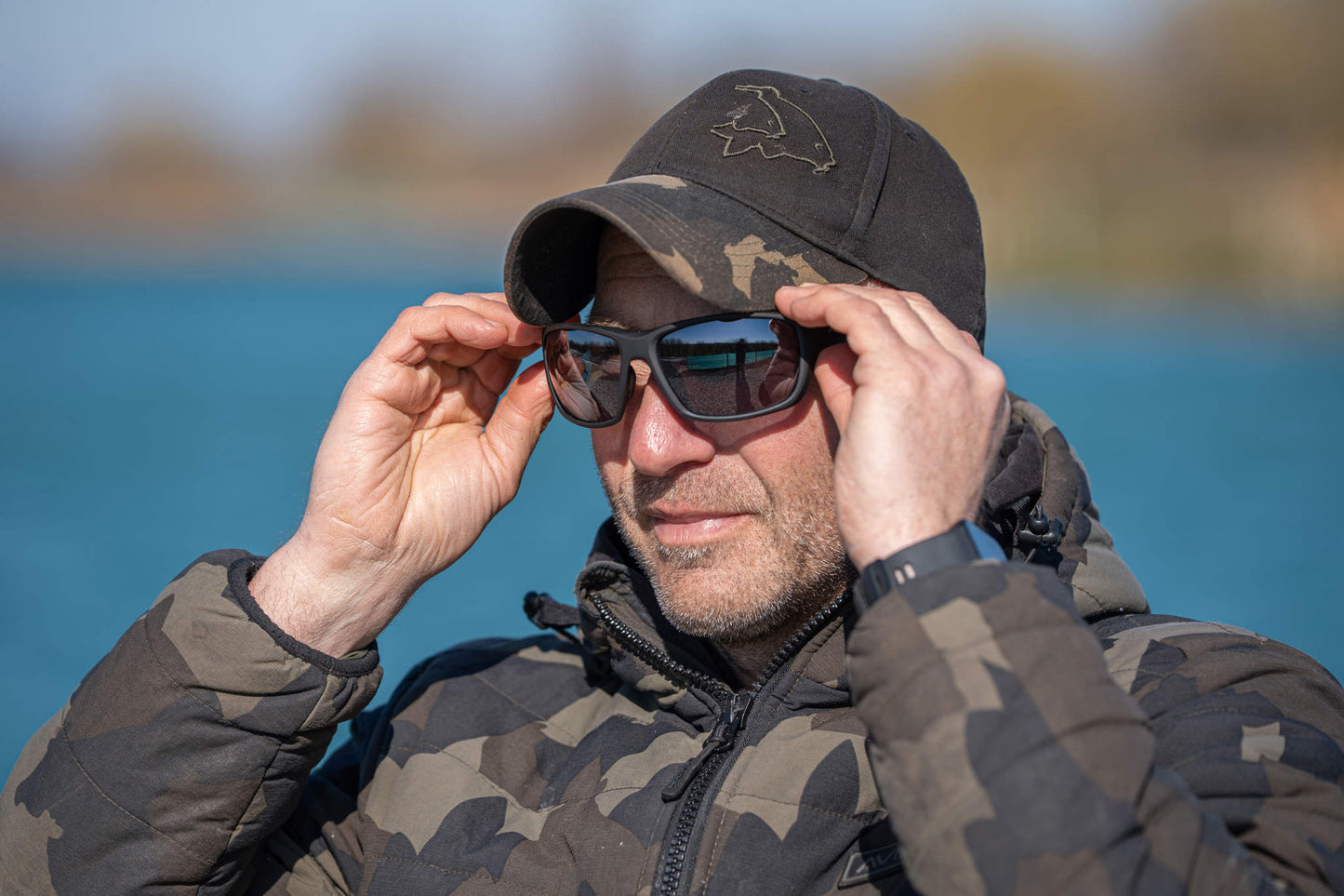 SeeThru OptiWrap Polarised Sunglasses Grey Lens