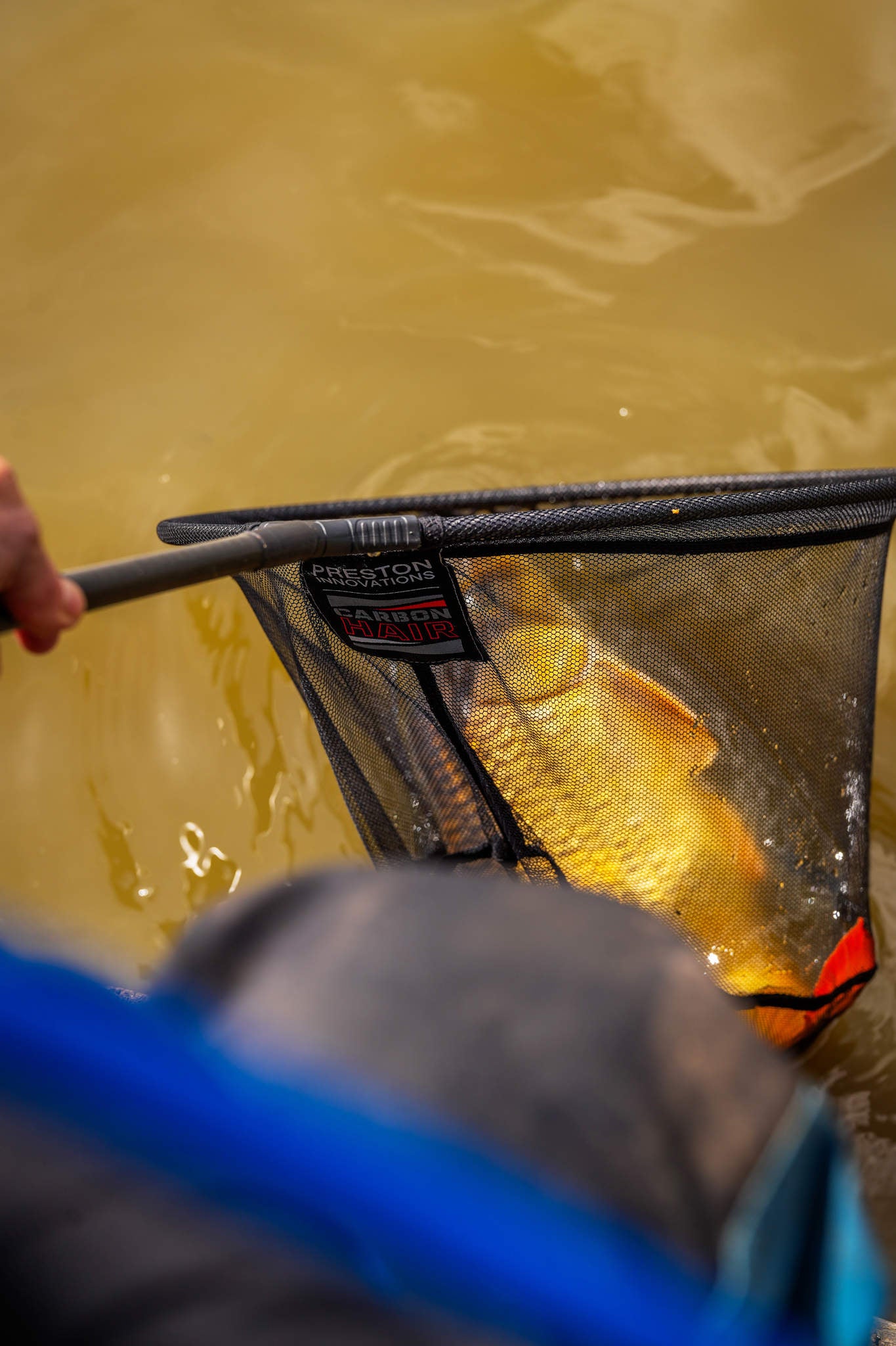 Carbon Hair Mesh Landing Net