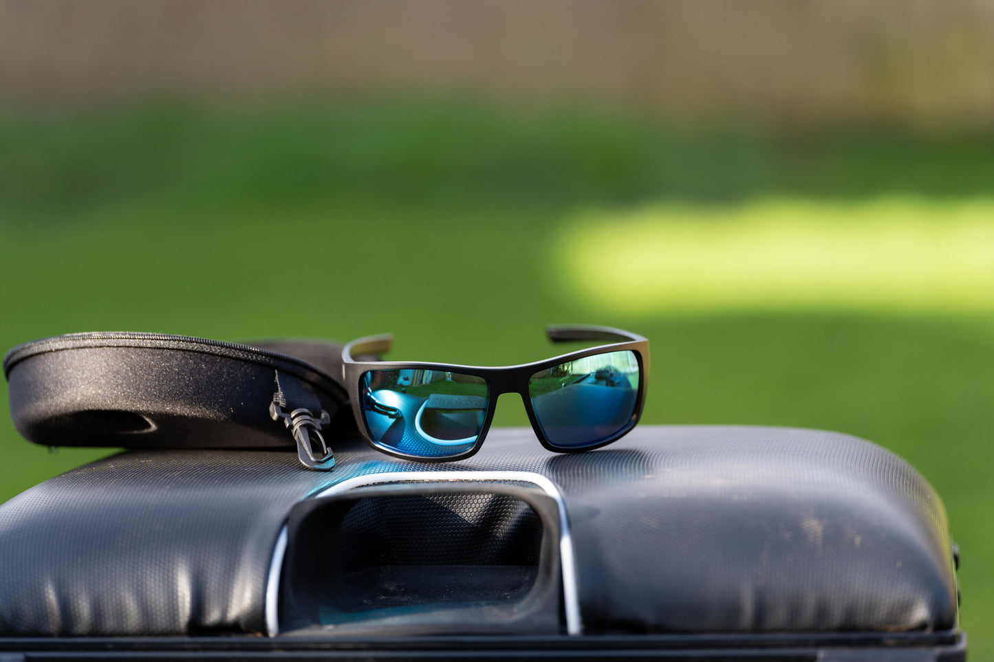 Inception Wrap Sunglasses - Ice Blue Lens