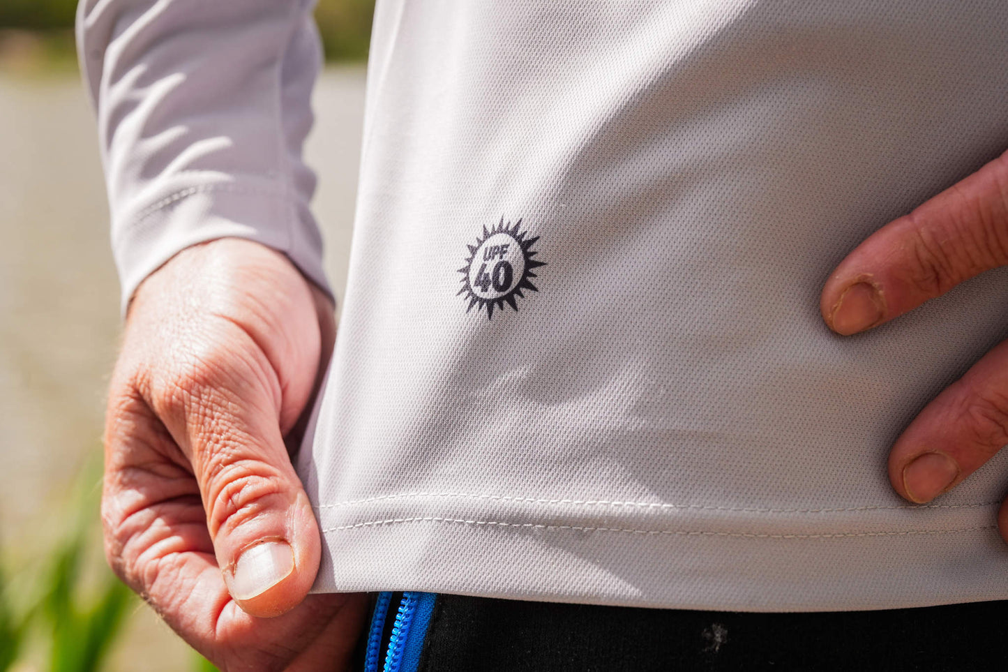 Grey Performance Sun Shirt UPF-40