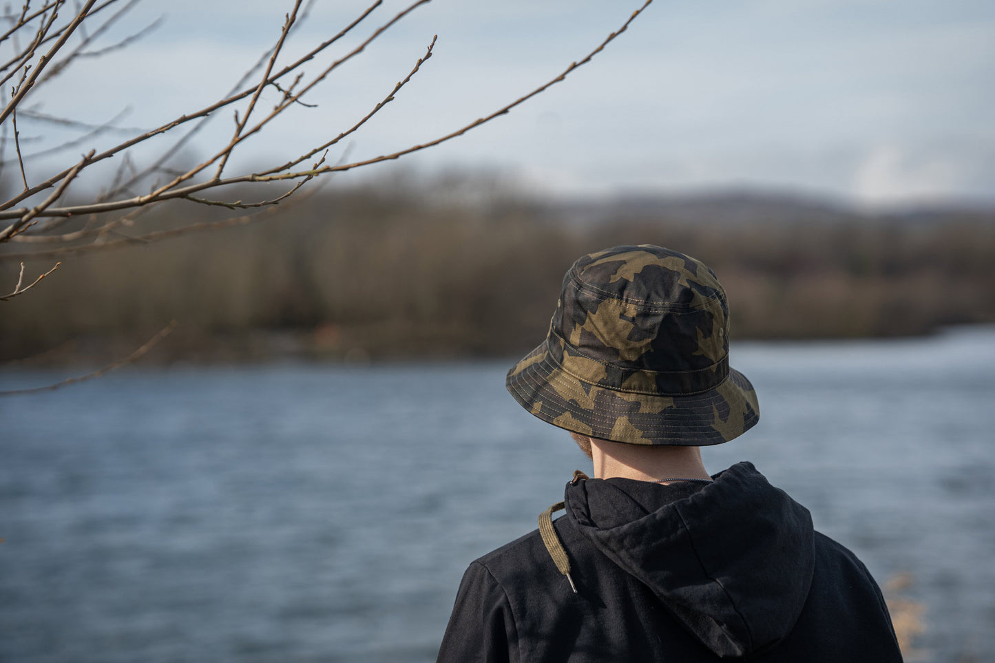 Distortion Camo Bucket Hat