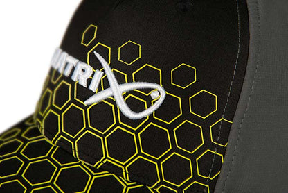 Hex Print Cap (Black)