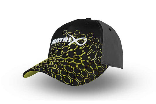 Hex Print Cap (Black)