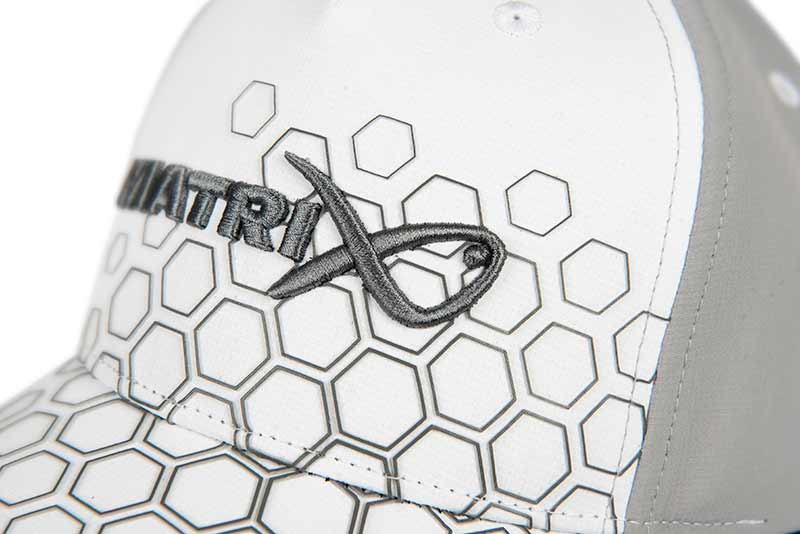 Hex Print Cap (White)