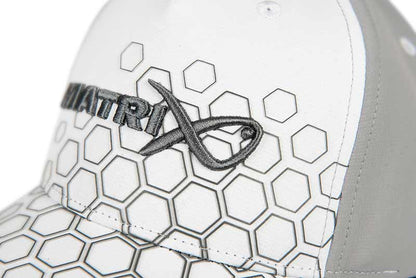 Hex Print Cap (White)