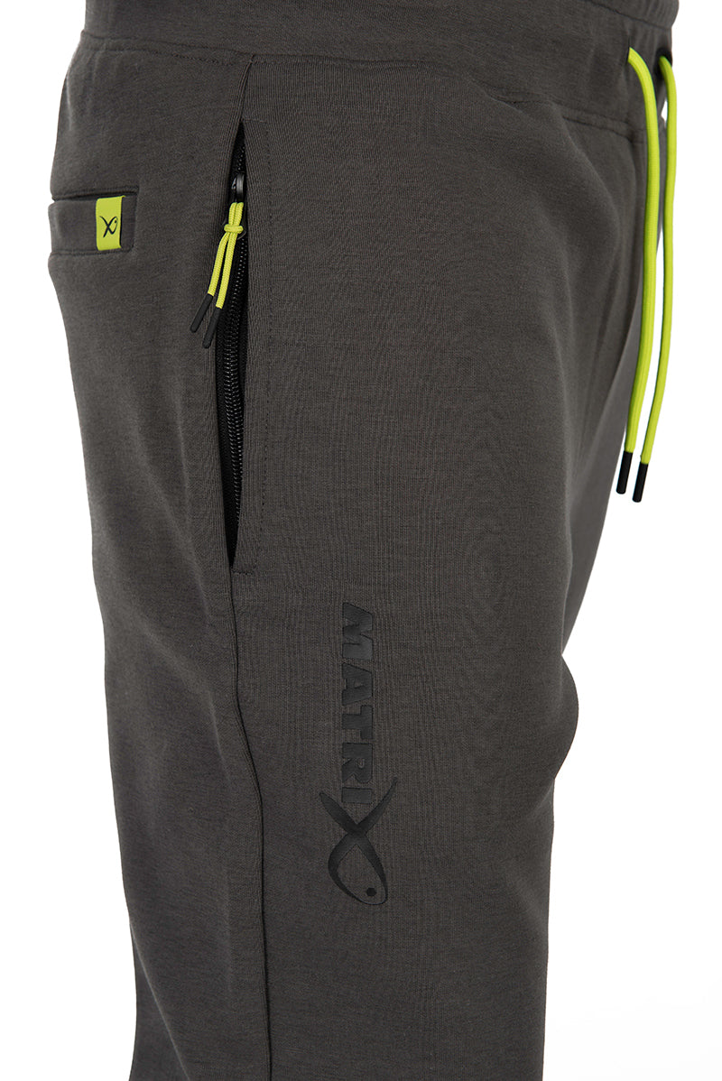 Black Edition Joggers (Dark Grey / Lime)