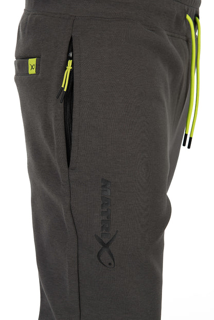 Black Edition Joggers (Dark Grey / Lime)
