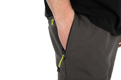Black Edition Jogger Shorts (Dark Grey / Lime)