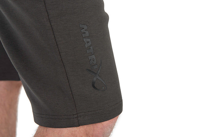 Black Edition Jogger Shorts (Dark Grey / Lime)
