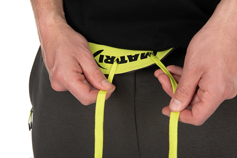 Black Edition Jogger Shorts (Dark Grey / Lime)