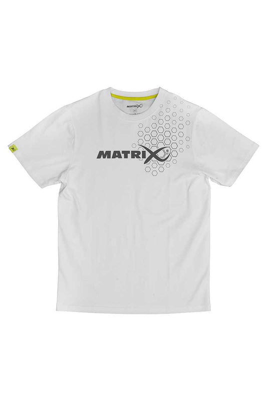 Matrix Hex Print T-Shirt (White)