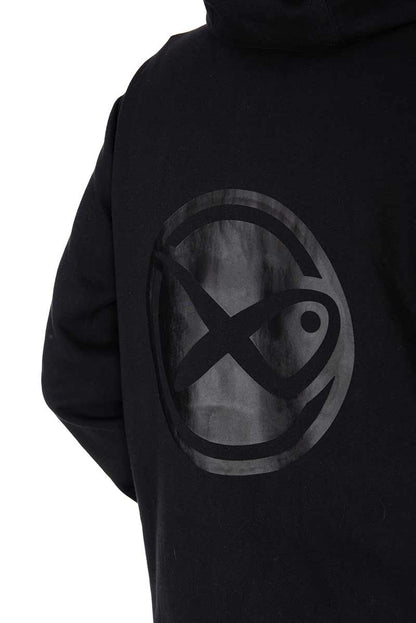 Stealth Zipped Hoody – Black