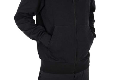 Stealth Zipped Hoody – Black