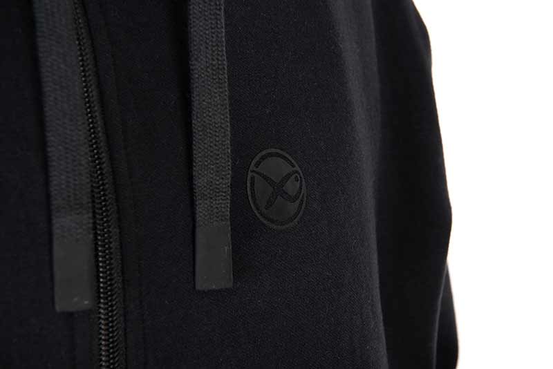 Stealth Zipped Hoody – Black