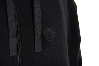 Stealth Zipped Hoody – Black