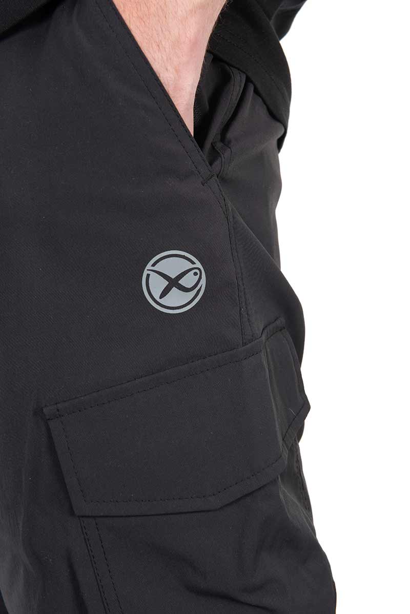 LW Cargo Trousers – Black
