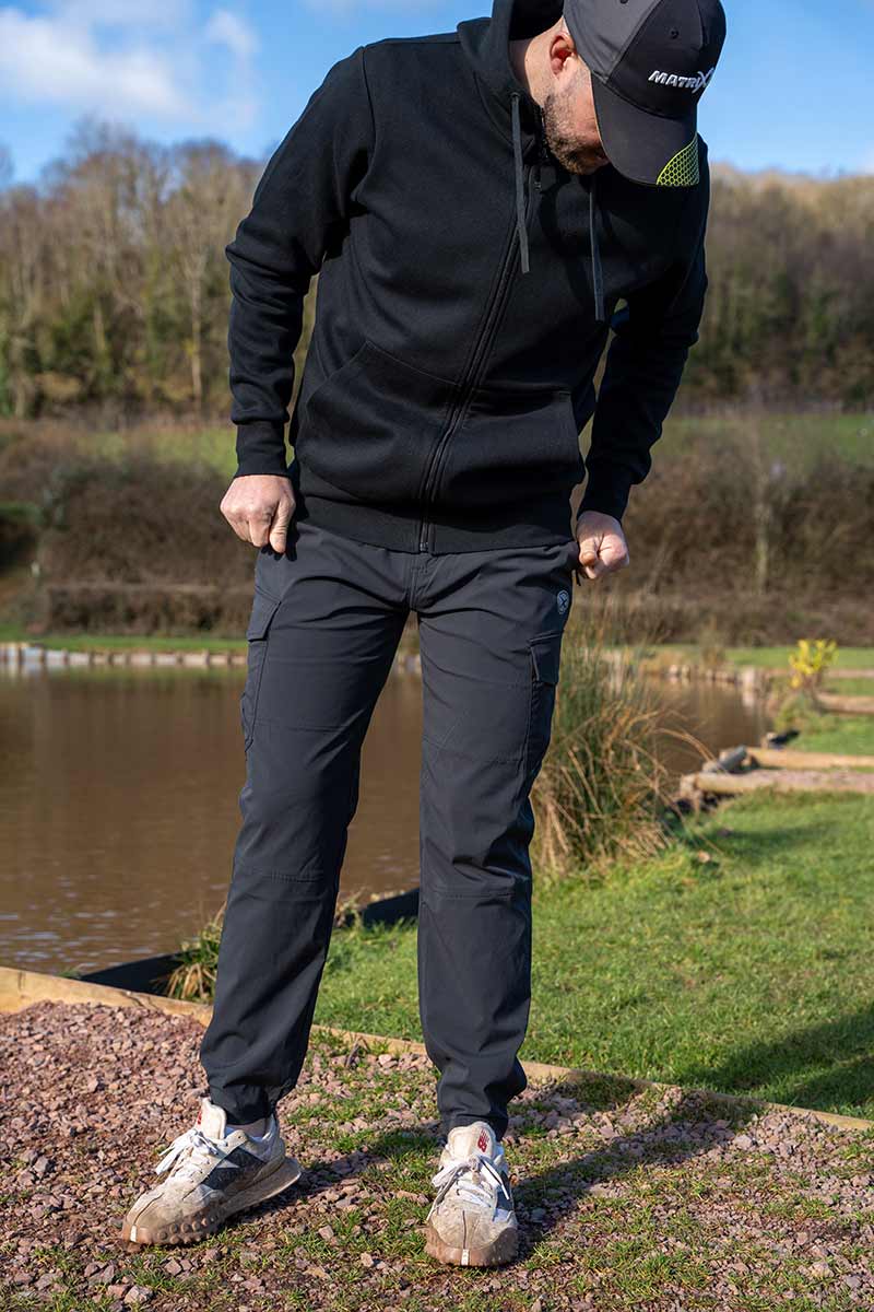 LW Cargo Trousers – Black