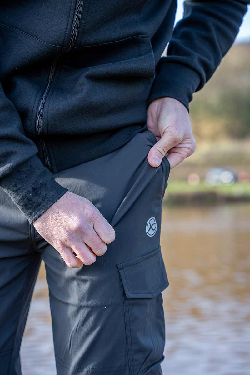 LW Cargo Trousers – Black