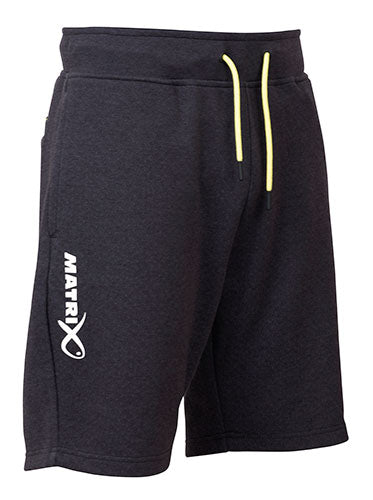 Matrix Minimal Black Marl Jogger Shorts